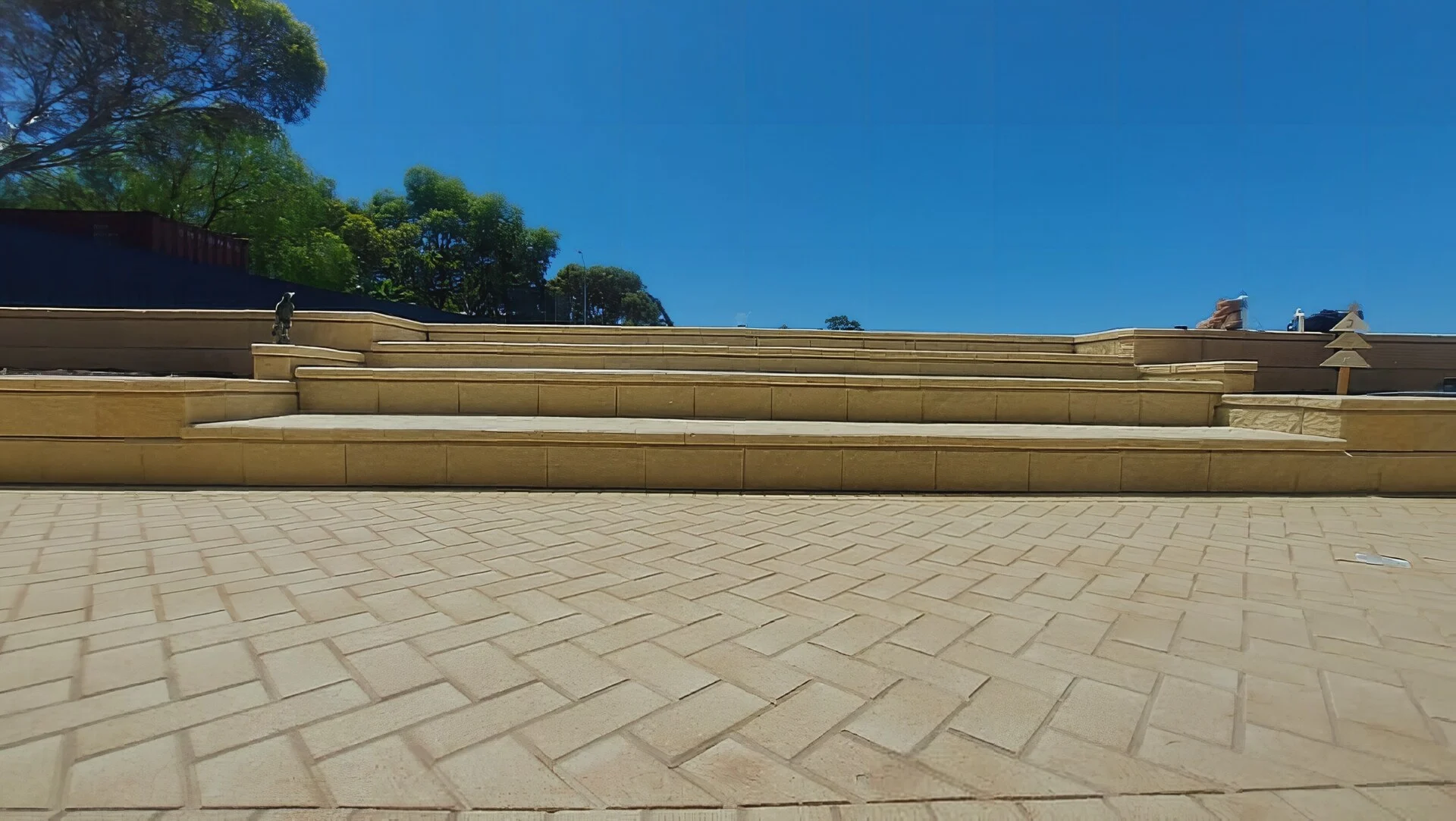 Sandstone Paving and Steps